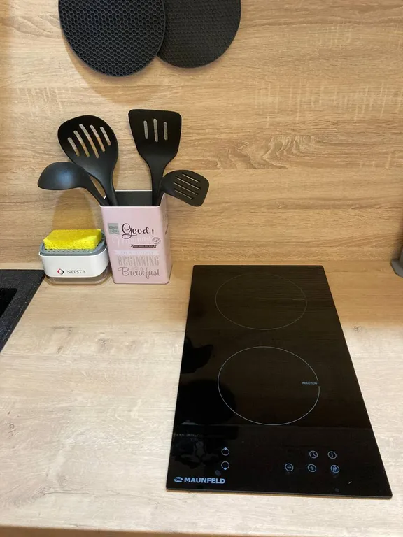 Уютный домик с банным чаном и панорамным видом на лес