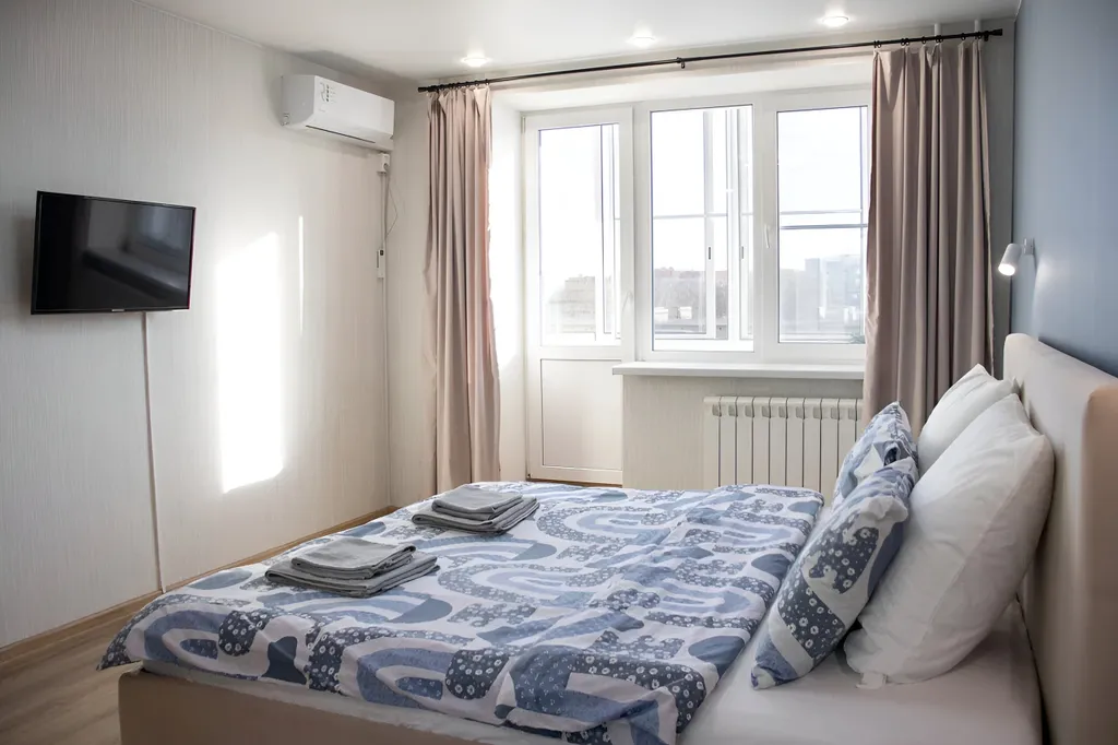 Новая квартира с кухней-гостинной