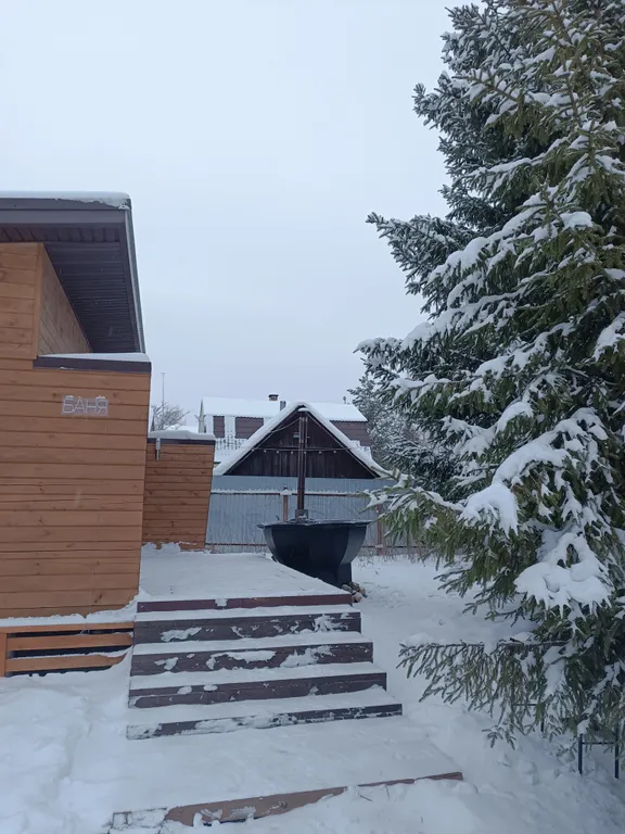 Коттедж Уютный дом с верандой и баней — Марьино