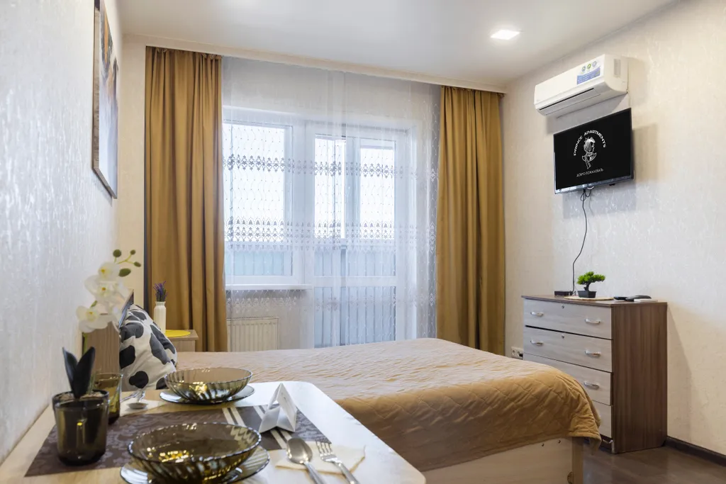 Квартира Уютная квартира студия — Барнаул