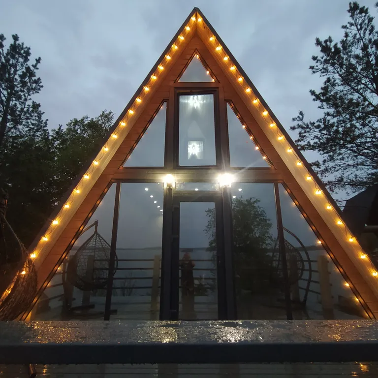 А фрейм на берегу Ладоги Dream house in Karelia