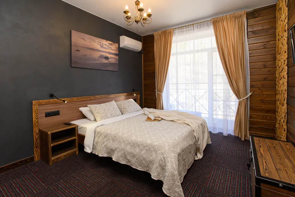 Апартамент на "5" (студия+спальня) № 505 с видом на трассы и долину