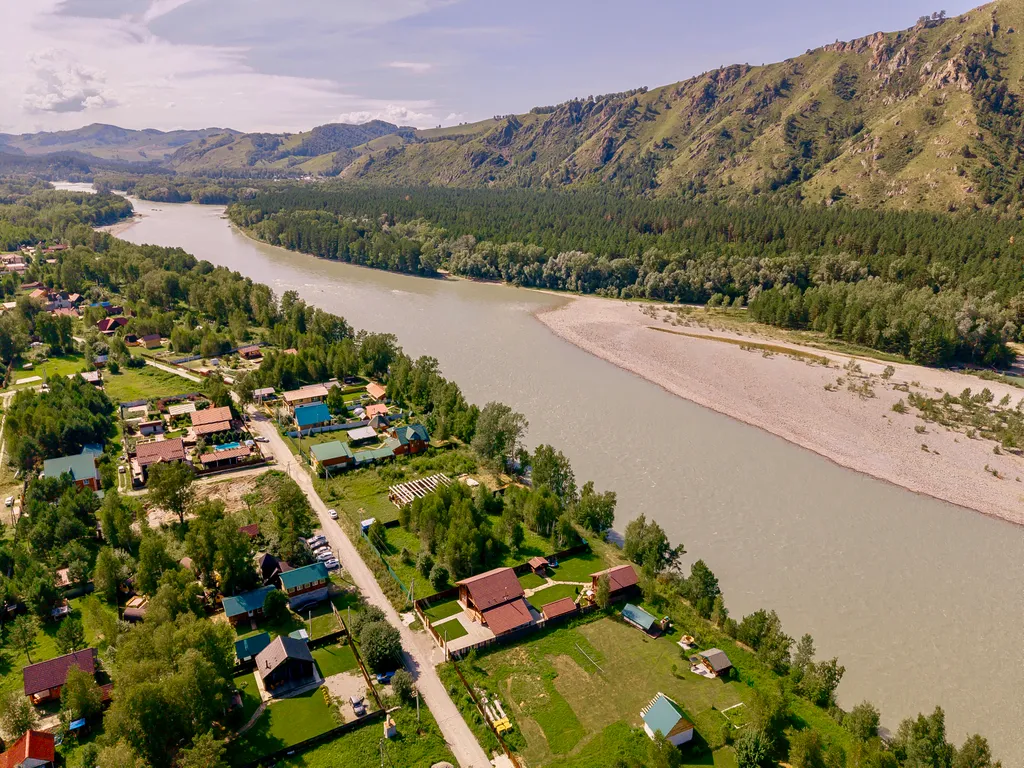 Дом-шале с печью-камином