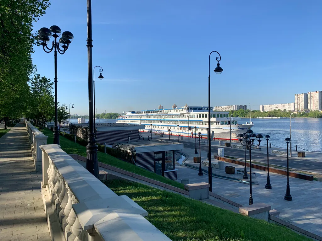 Квартира Квартира Двухуровневый апартамент в парке возле причалов — Москва