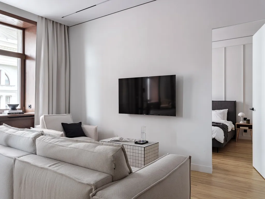 Квартира Квартира 2-комнатная с дизайнерским ремонтом в центре Москвы 5 минут до Кремля! — Москва