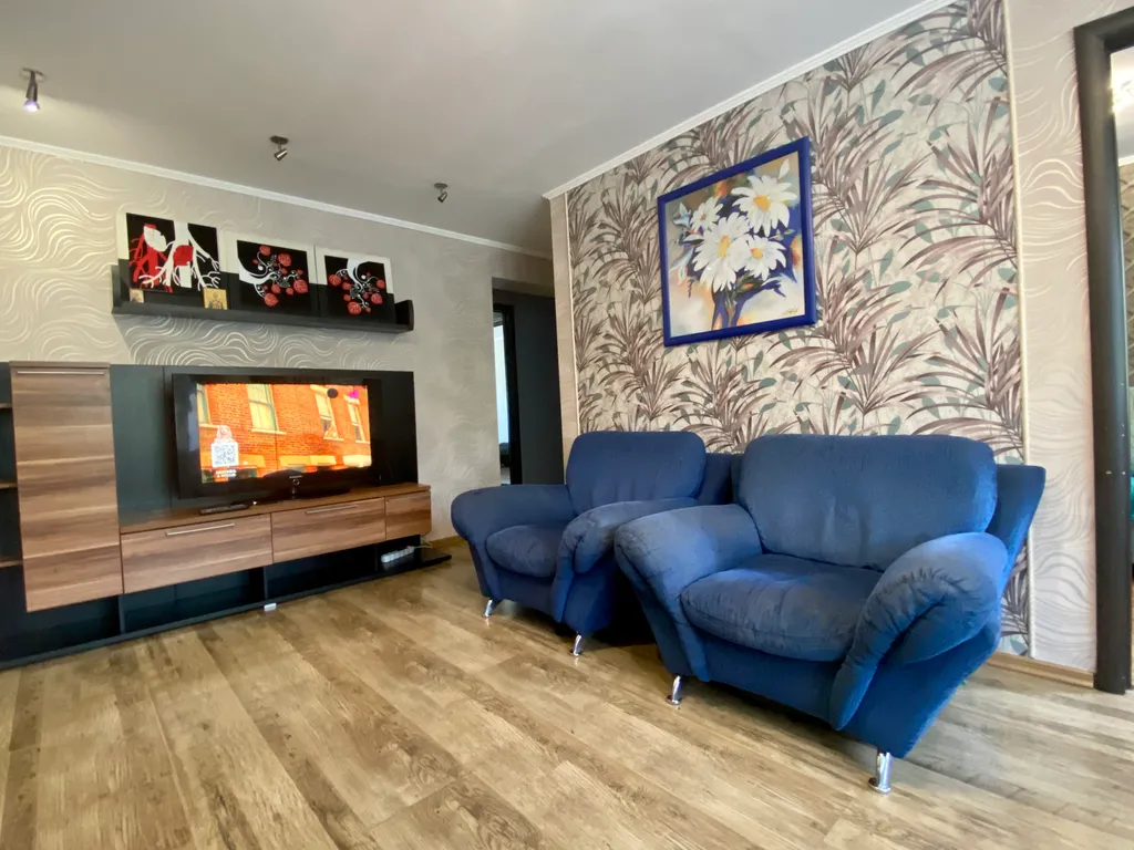 Трёхкомнатная квартира в центре города