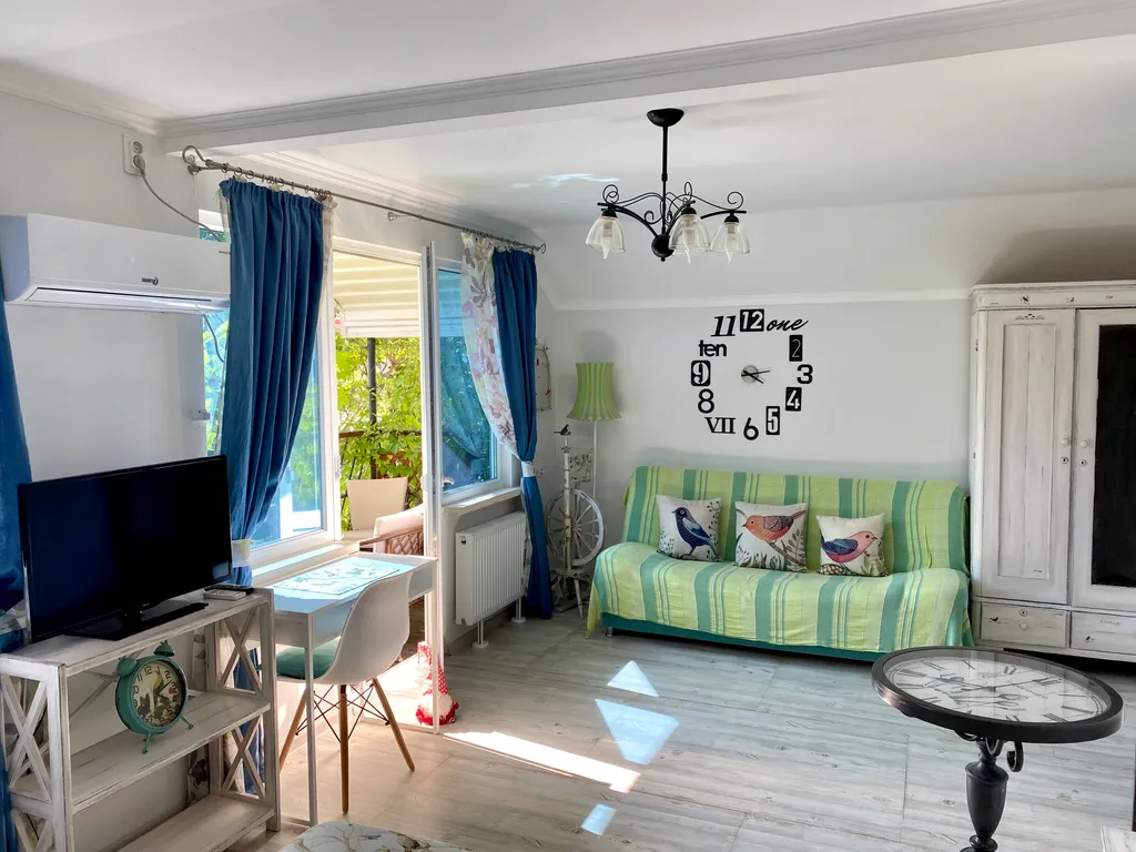 Апартамент с отдельным входом и балконами