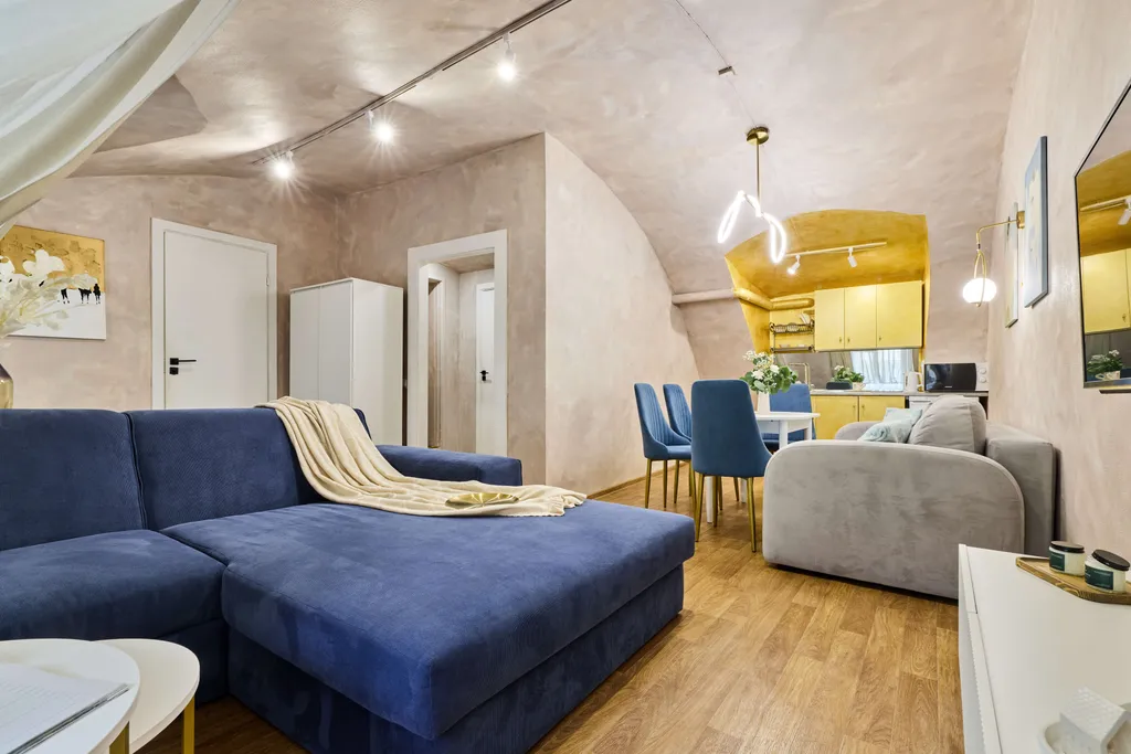 Квартира Квартира У Московского вокзала с арочным потолком — Санкт-Петербург