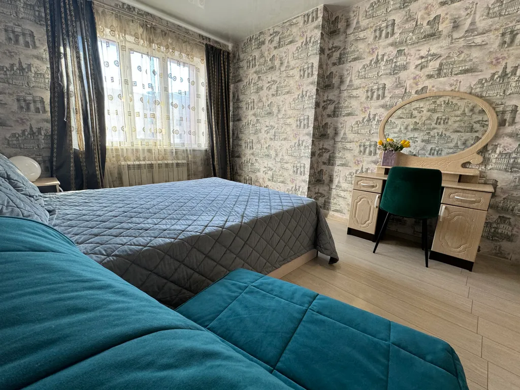 Уютная квартира в центре рядом с ТРЦ Аура