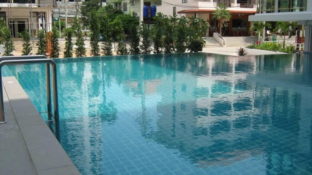 Апартамент с 1 спальней и гостиной в 70 метрах от пляжа Джомтьен