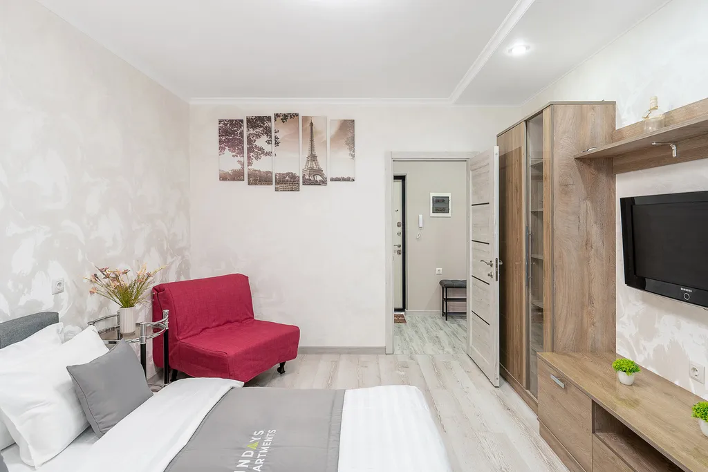 Квартира с евроремонтом в ЖК Солнечный