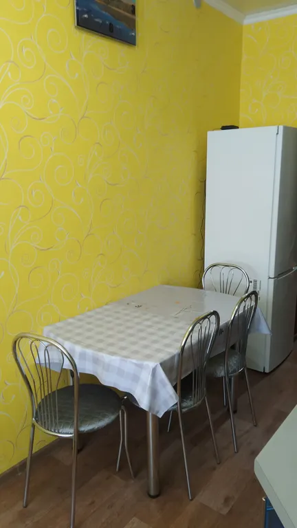 Большая однушечка со спальным местом на кухне рядом с центром