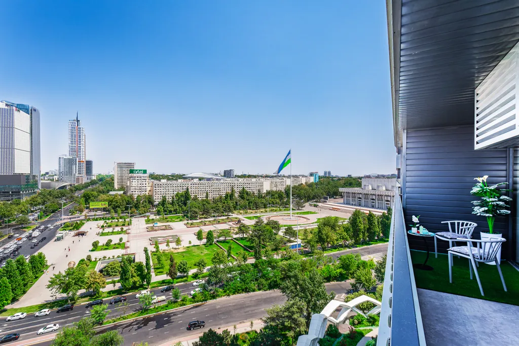 Люксовая квартира в центре Ташкента с видом на Ташкент Сити