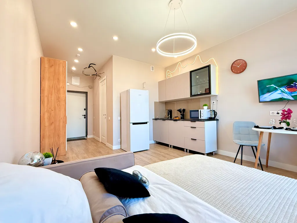 Дизайнерская студия в новом ЖК Заречье Парк