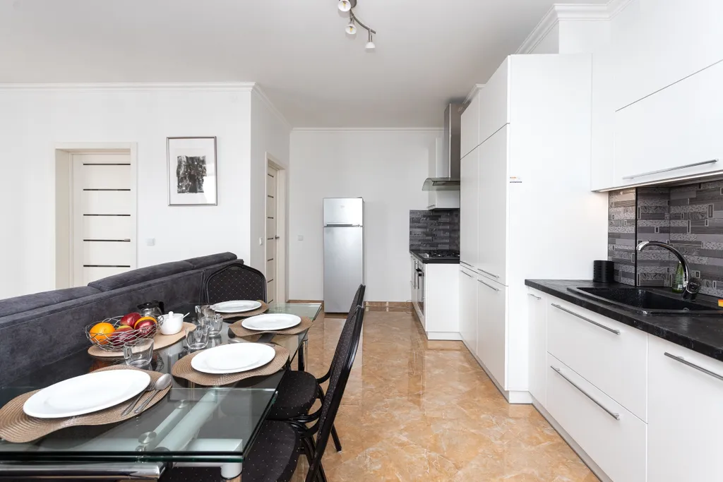 Центр города с видом на верхнее озеро