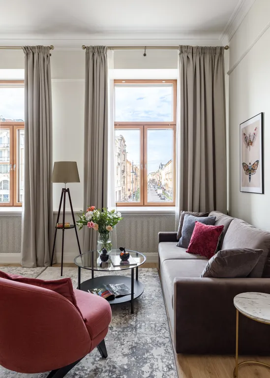 Квартира Квартира У реки Фонтанки с видом на Собор — Санкт-Петербург