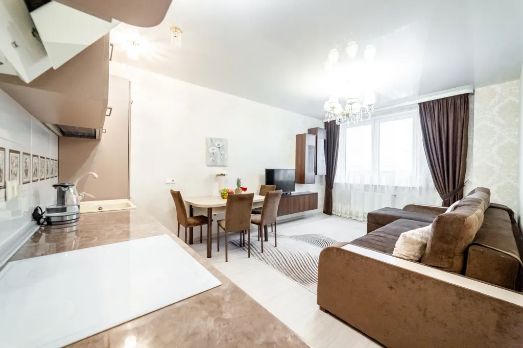 Уютные апартаменты в центре рядом с метро и ж/д вокзалом в новом доме