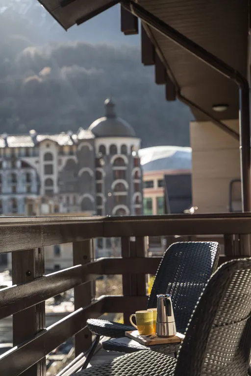 Элегантный апартамент с панорамой на горы