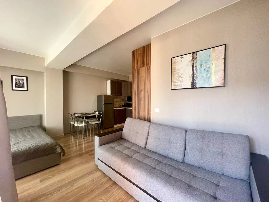 Уютная студия c великoлeпным видoм