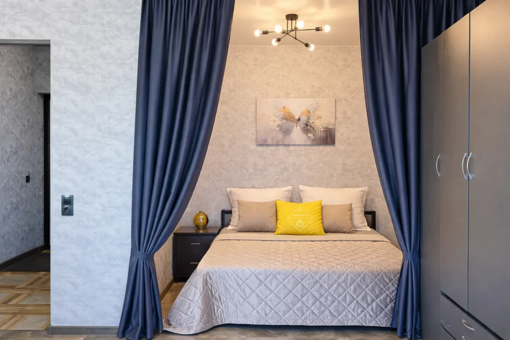 Уютная квартира с красивым видом на город