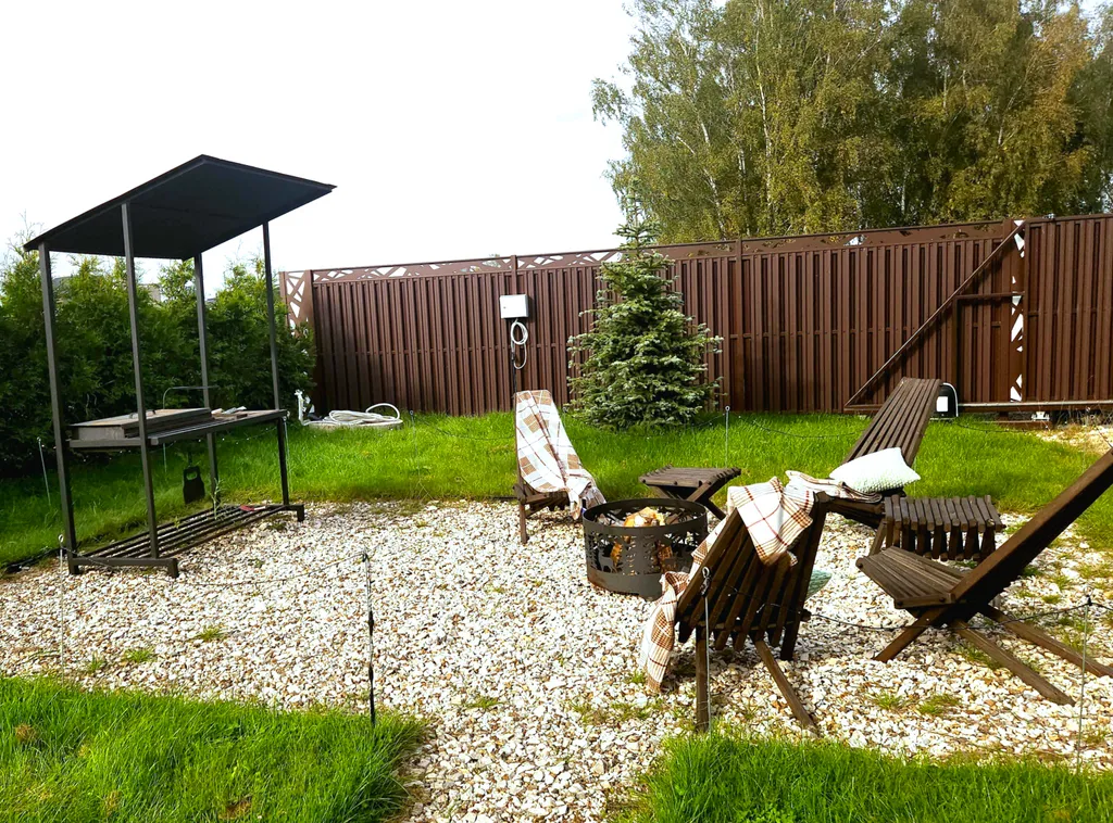 Домик Сказочный Лес с гриль-мангалом, костровой и большой сауной