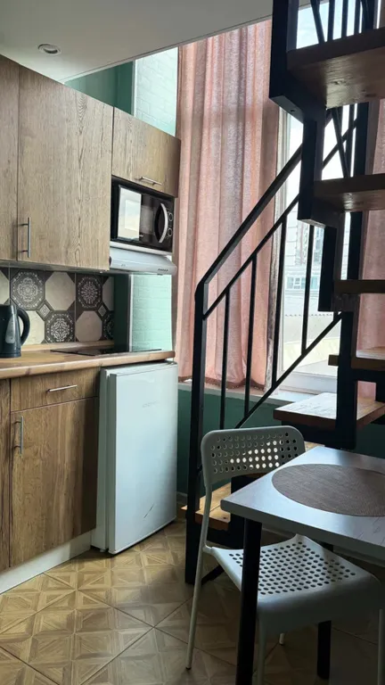 Квартира Квартира Двухуровневая студия у метро Автозаводская — Москва