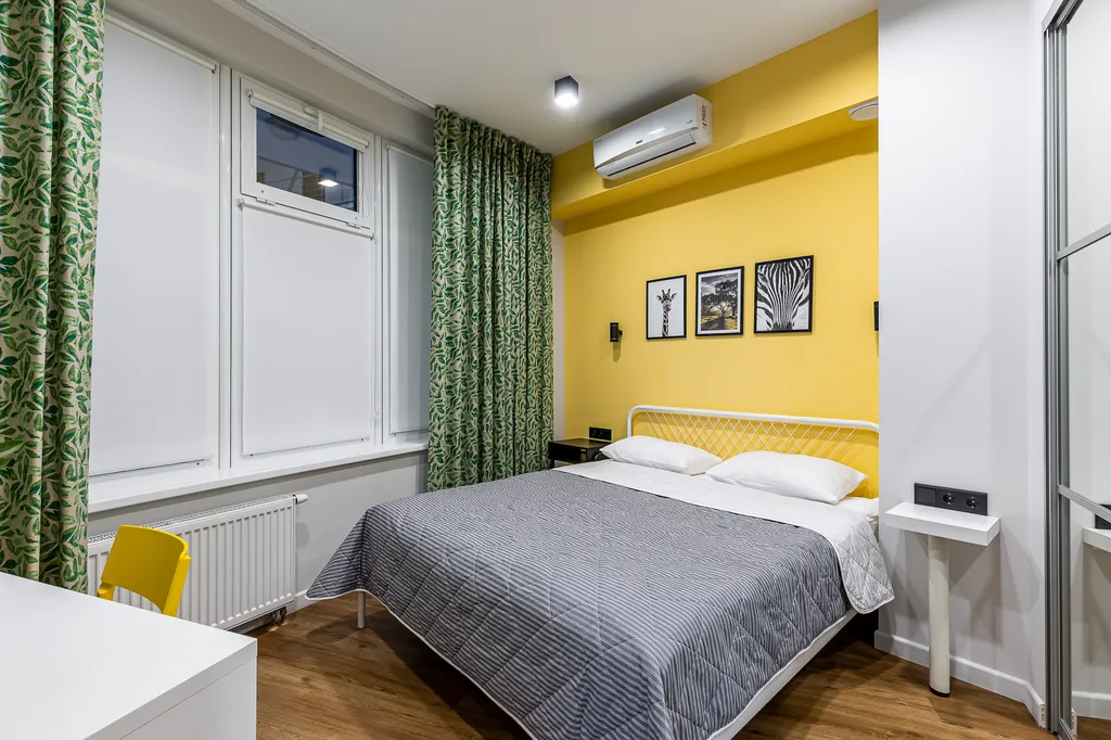 Квартира с 2 спальнями с балконом