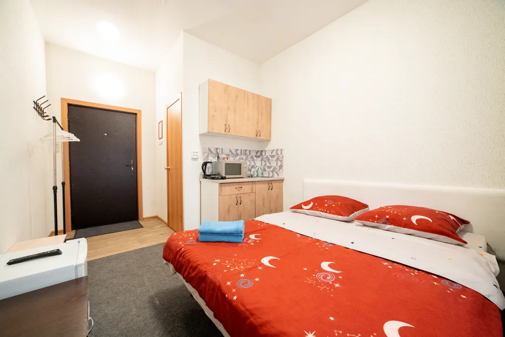 Уютная студия на Быковского