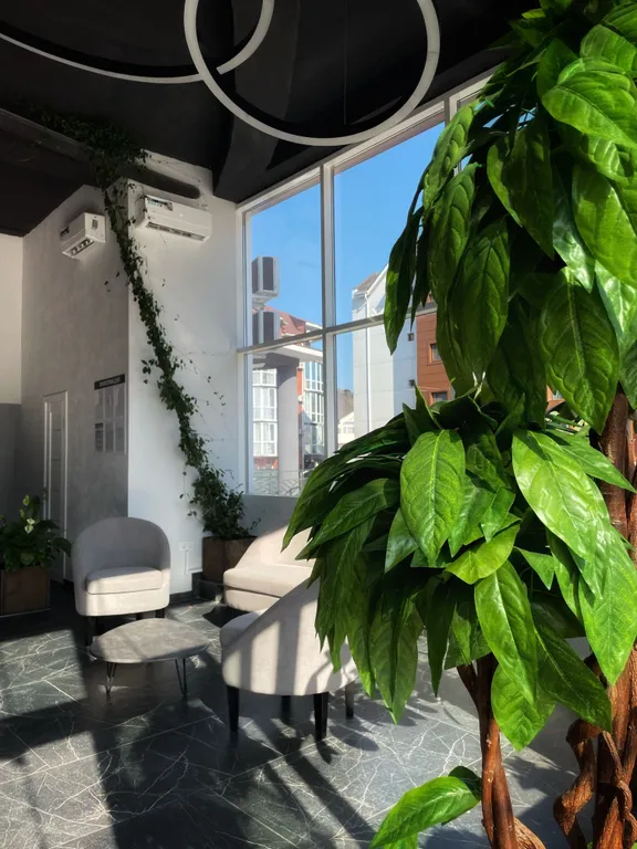 Апартаменты с большим балконом в 3 минутах от моря