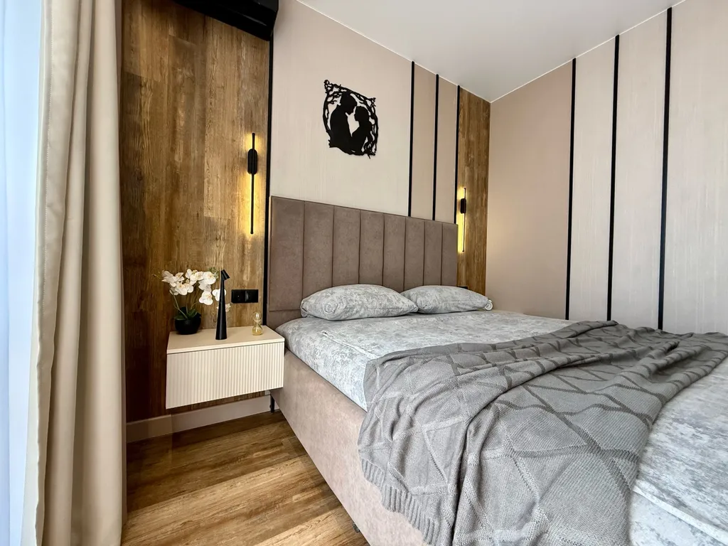 Новая квартира с потрясающим видом из окна на город