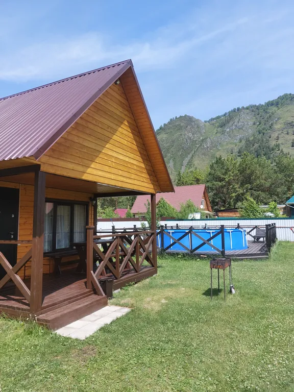 Домик-студия с террасой