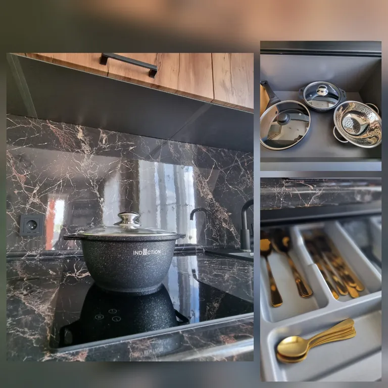 Дом 45m2 — чан, кухня, панорамная баня