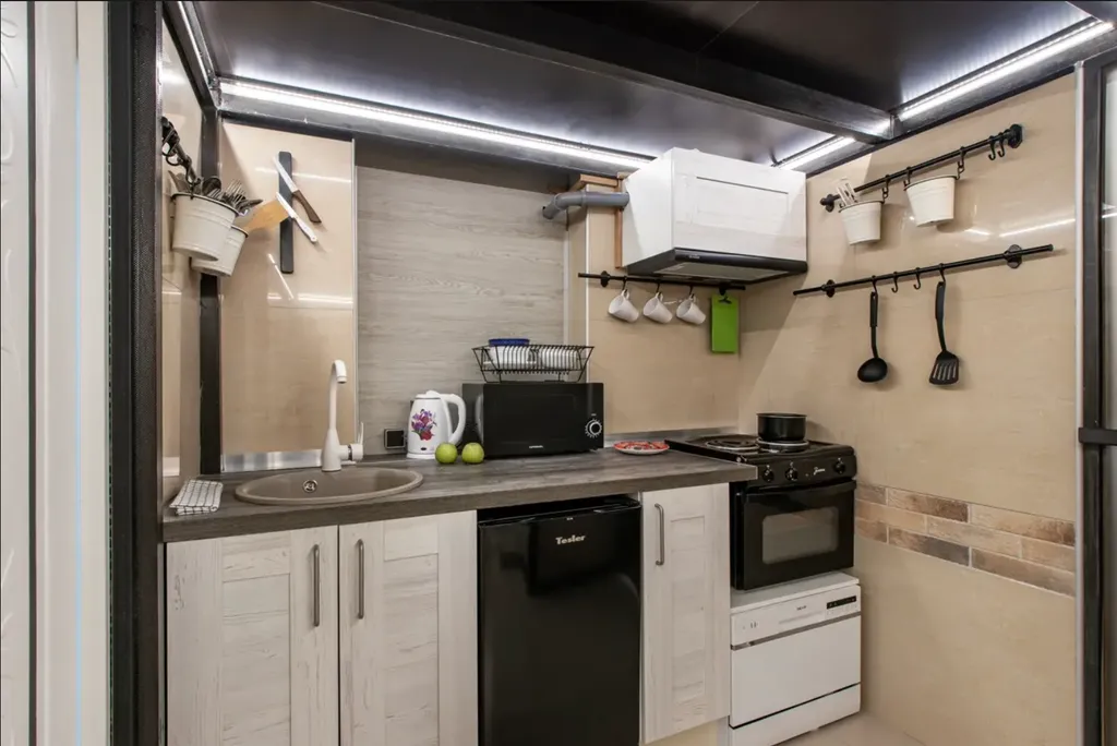 Дизайнерская двухуровневая квартира на Невском