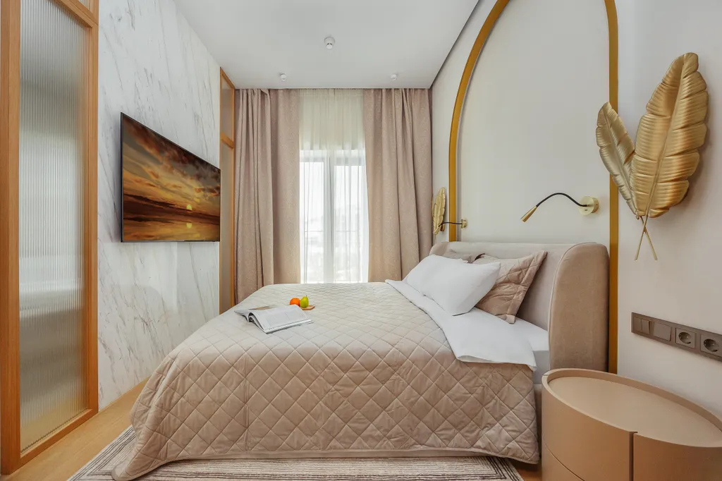 Квартира с 1й спальней - majesty4