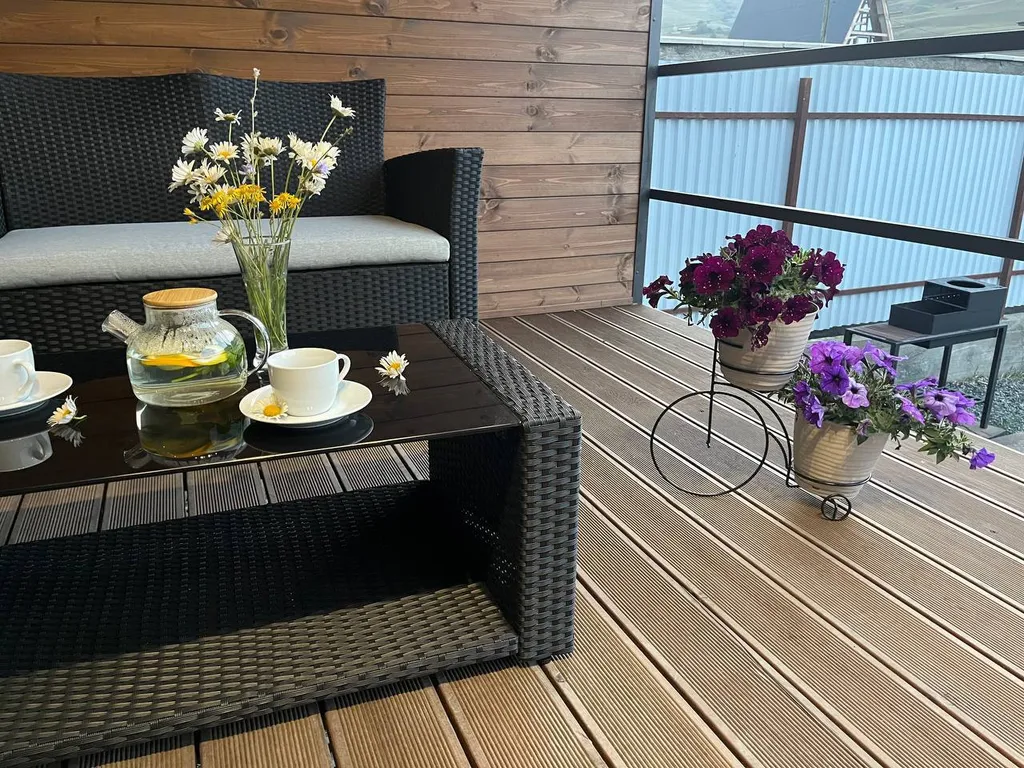 Уютный коттедж в живописном месте в горах Осетии