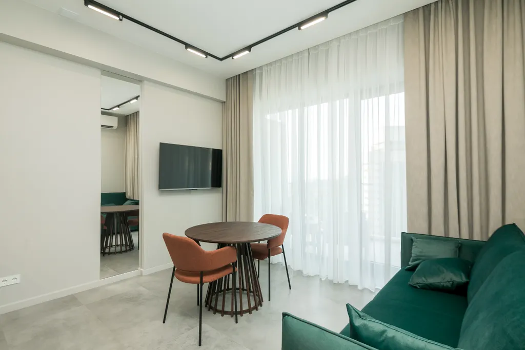 Студия с видом на море