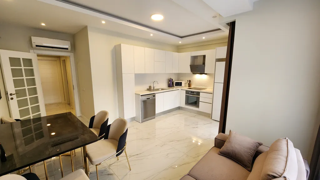 Квартира 2+1 с видом на горы