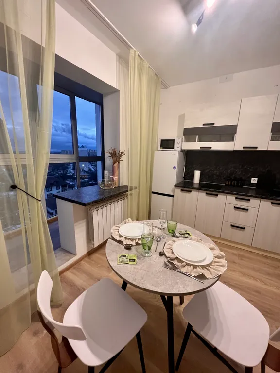 Панорамная квартира с видом на город