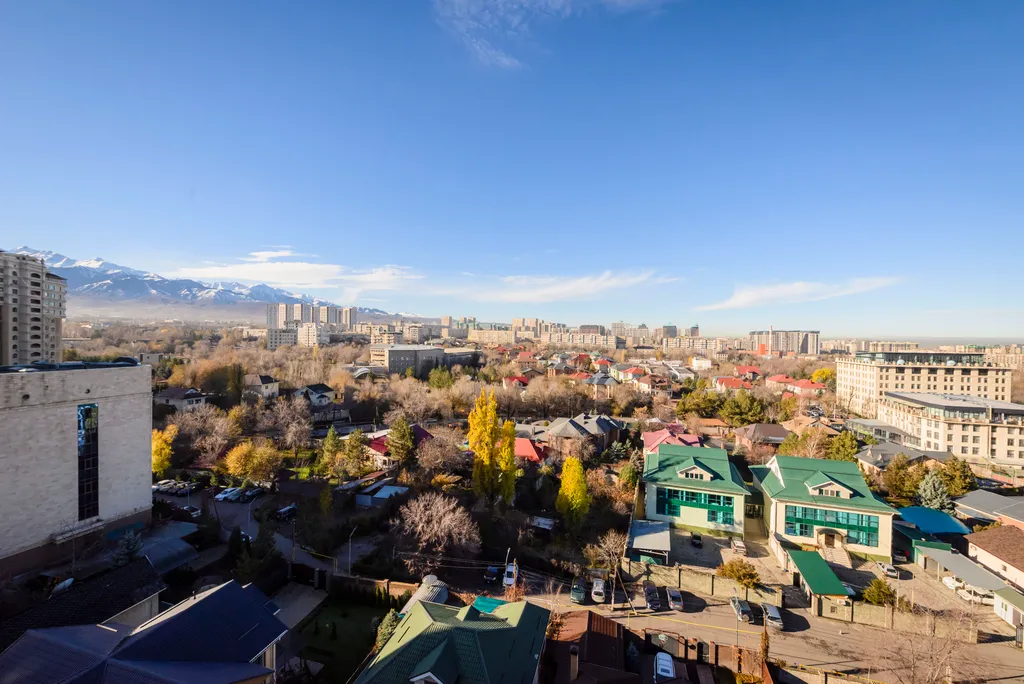 Квартира Апартаменты с видом на горы на Аль-Фараби — Алматы