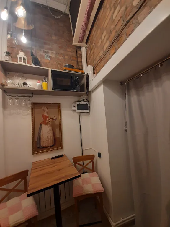 Квартира Квартира Маленькая студия у метро Площадь Ленина — Санкт-Петербург