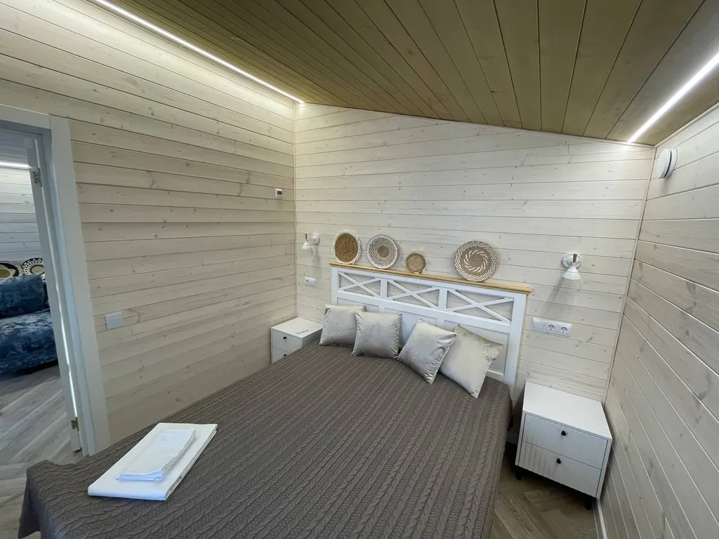 Домик Греция с террасой - барн-хаус с 2 спальнями