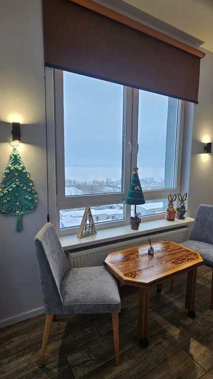 Двухкомнатная квартира Онежский Сканди с панорамным видом