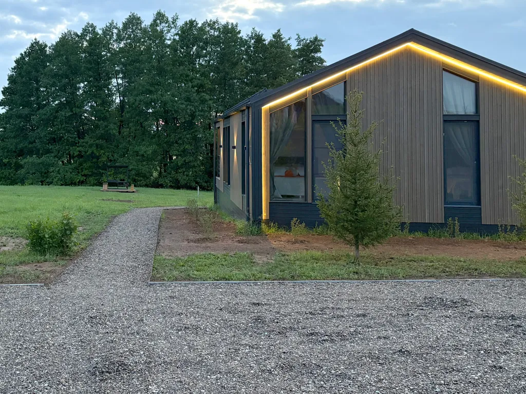 Коттедж Дом с сауной и купелью в 400 метрах от водохранилища — аренда посуточно в Коломна