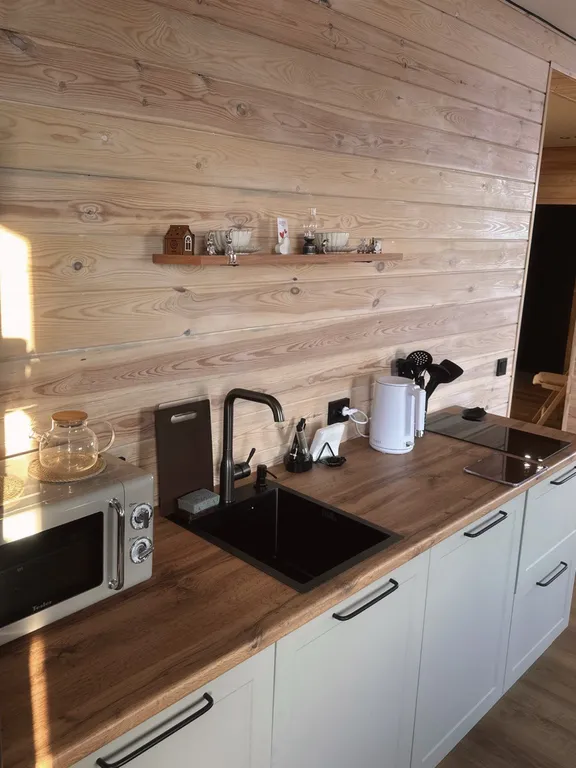 Дом у берега озера