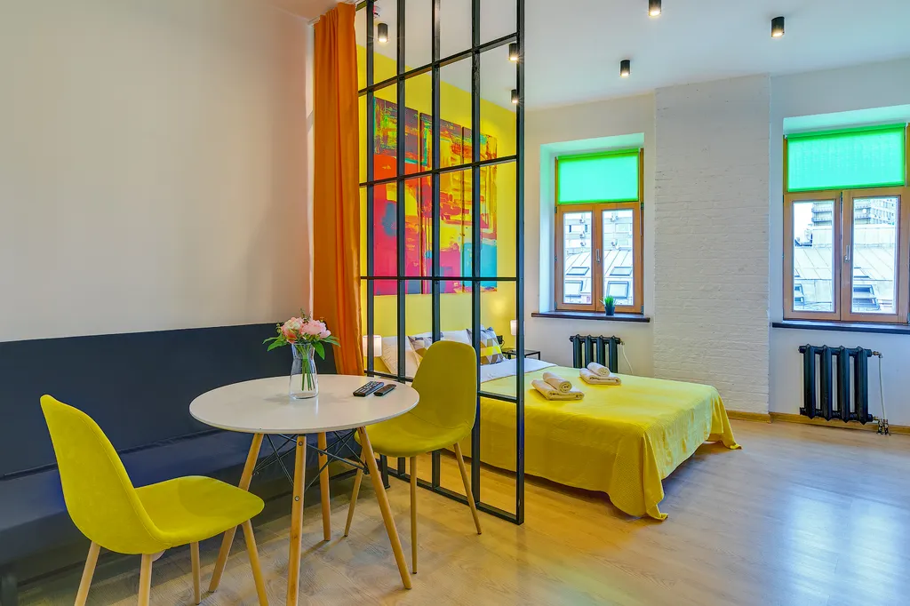 Квартира Двухкомнатная квартира с видом на Арбат — Москва