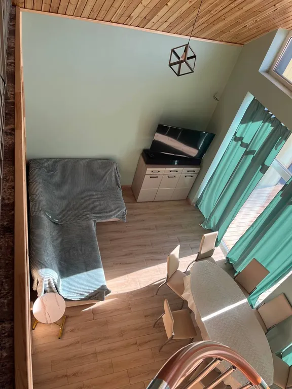 Дом Барнхаус Тихая сосна с баней и бассейном