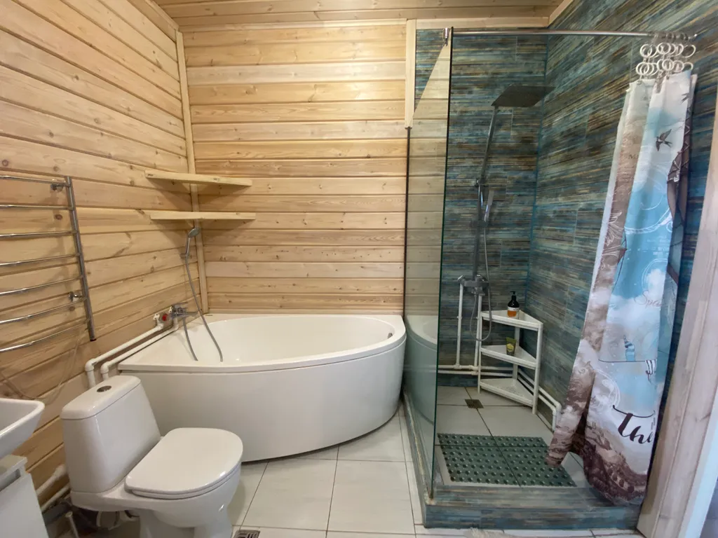 Новый коттедж на берегу ладожских шхер