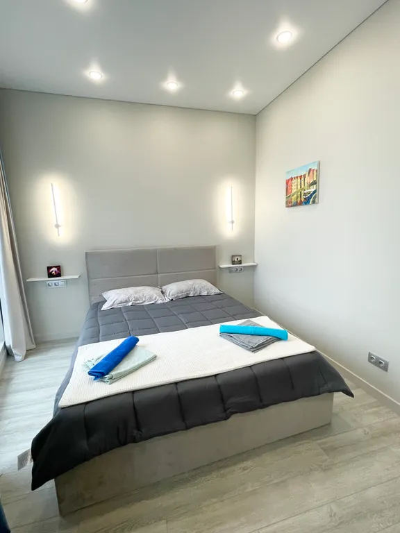 Квартира Видовая квартира-студия у метро в ЖК Wellton Towers — Москва