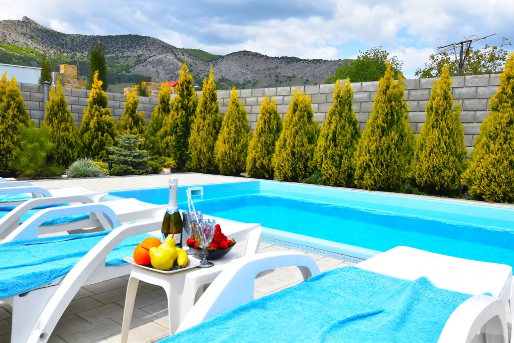 Коттедж с видом на горы