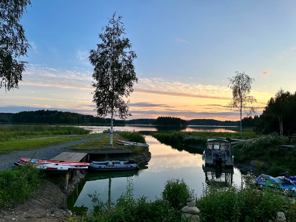 Дом # 3 в карелии с видом на Ладогу